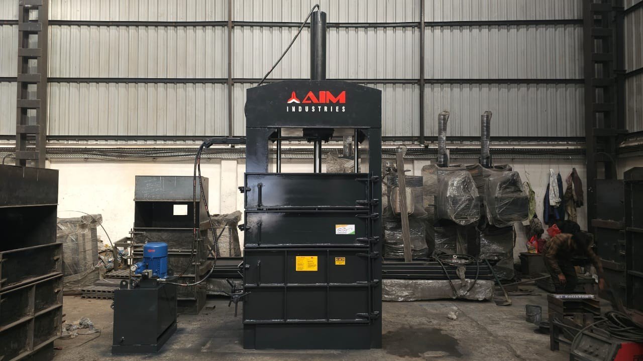 Mild Steel Hydraulic Scrap Bailing Press