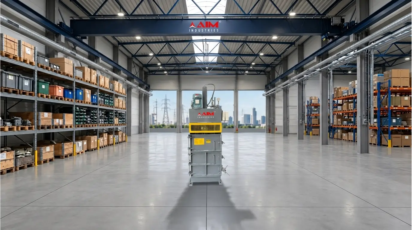 Vertical Baling Press Machine