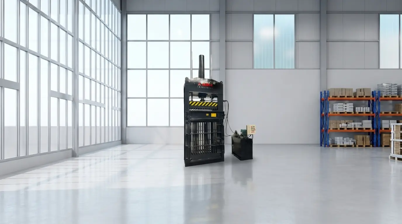 Fiber Baling Machine