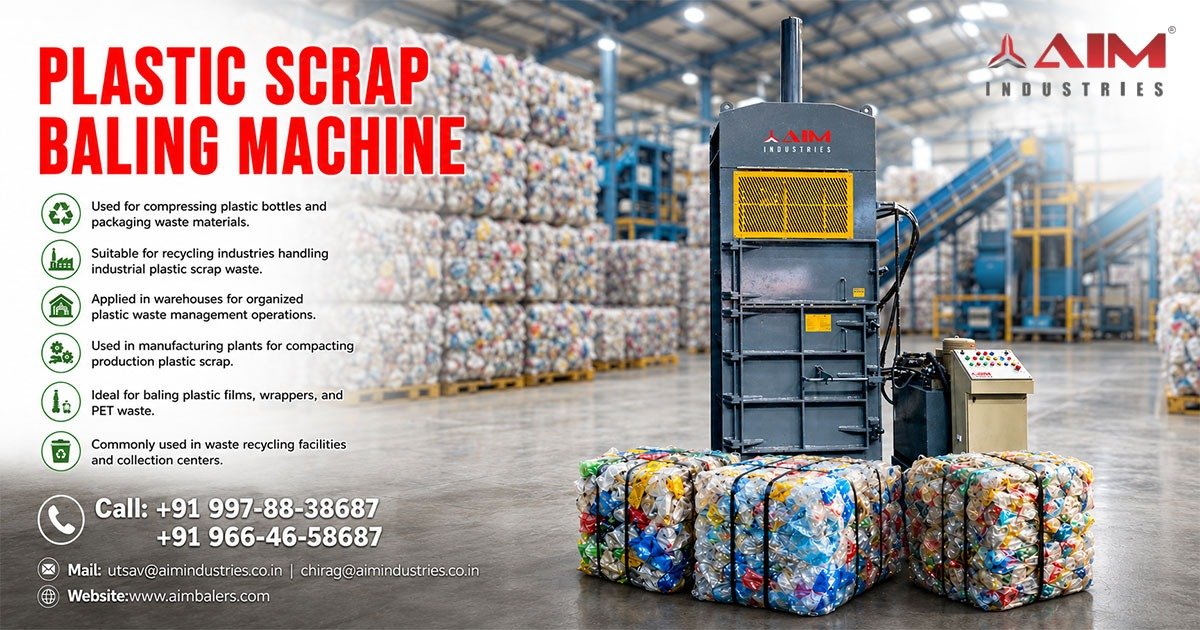 Plastic Scrap Baling Machine in Manipur