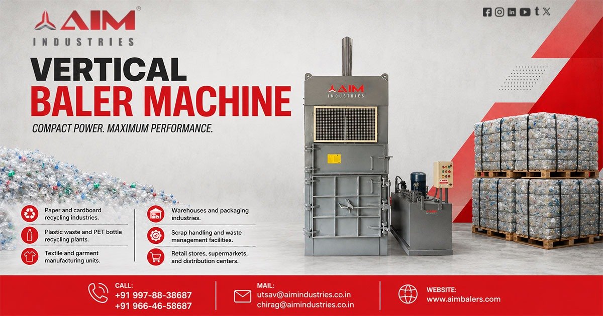 Vertical Baler Machine in Nepal