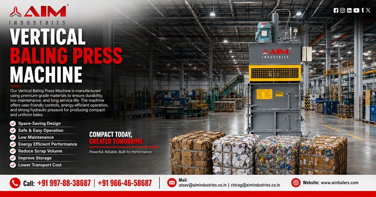 Vertical Baling Press Machine in Andhra Pradesh