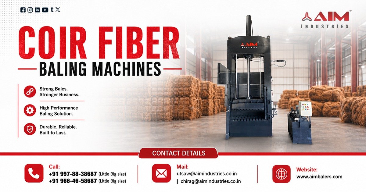 Coir Fiber Baling Machines in Assam