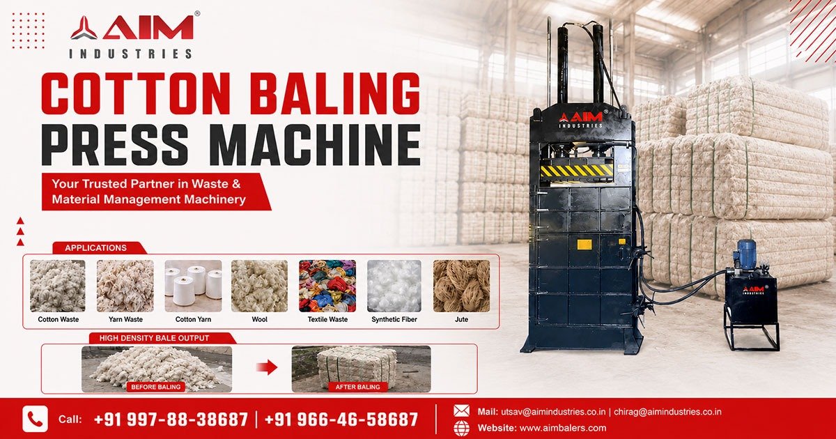 Cotton Baling Press Machine in Australia