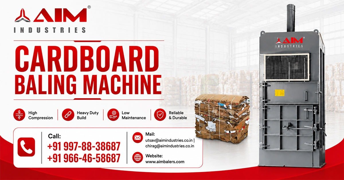 High-Quality Cardboard Baling Machine in Jharkhand