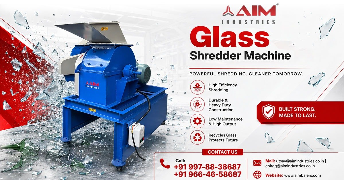 Glass Shredder Machine in Chhattisgarh