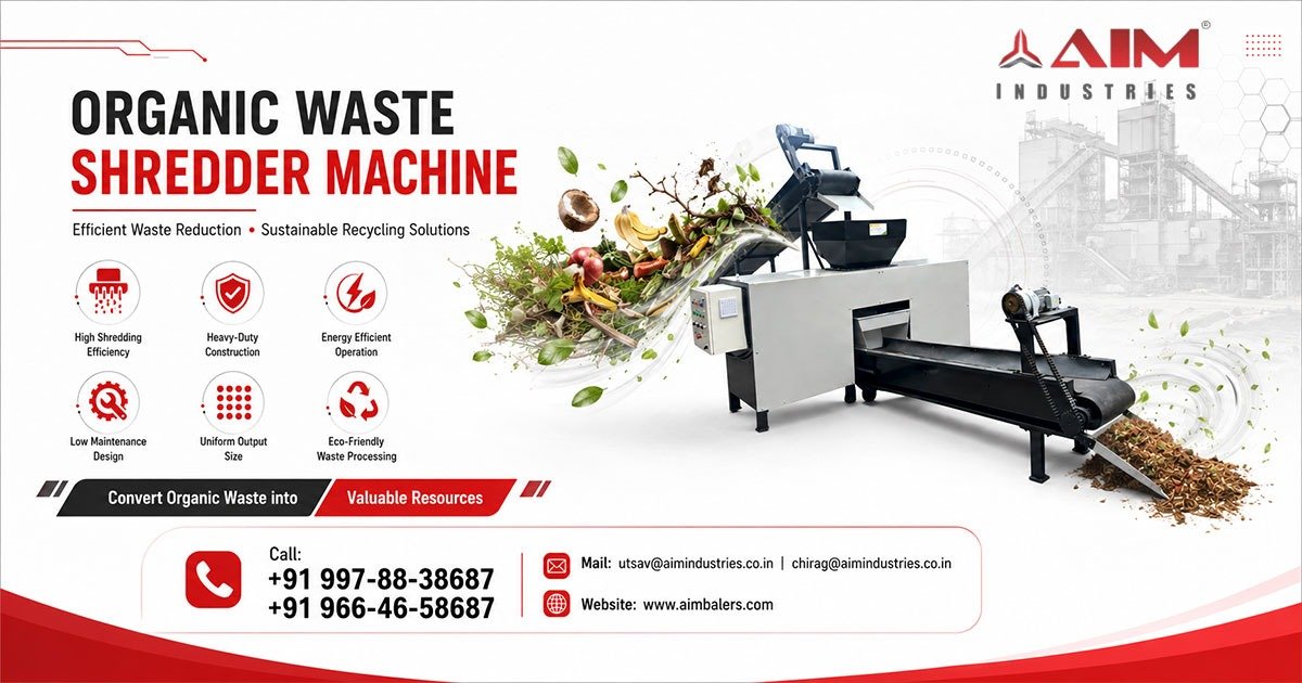 Organic Waste Shredder Machine in Gujarat