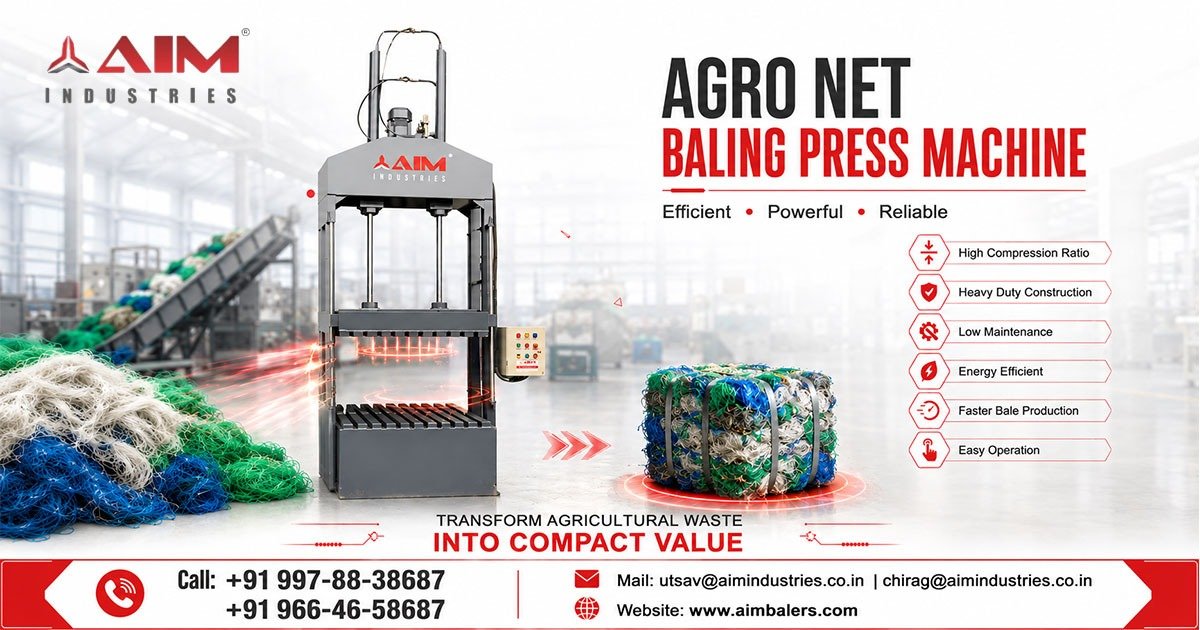 Hydraulic Baling Press Machine in United Kingdom