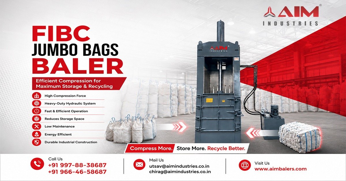 FIBC Jumbo Bags Baler in Bhutan