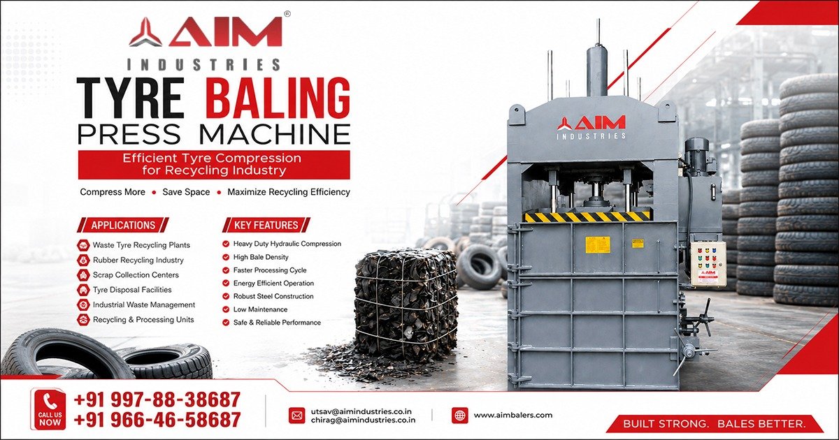 Tyre Baling Press Machine in Madhya Pradesh