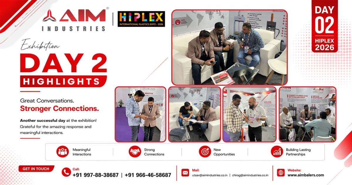 AIM Industries at HIPLEX International Plastic Expo 2026 – Day 2!