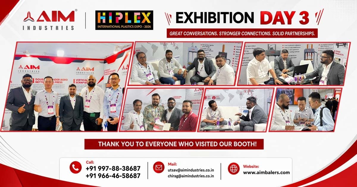 AIM Industries at HIPLEX International Plastic Expo 2026 – Day 3!