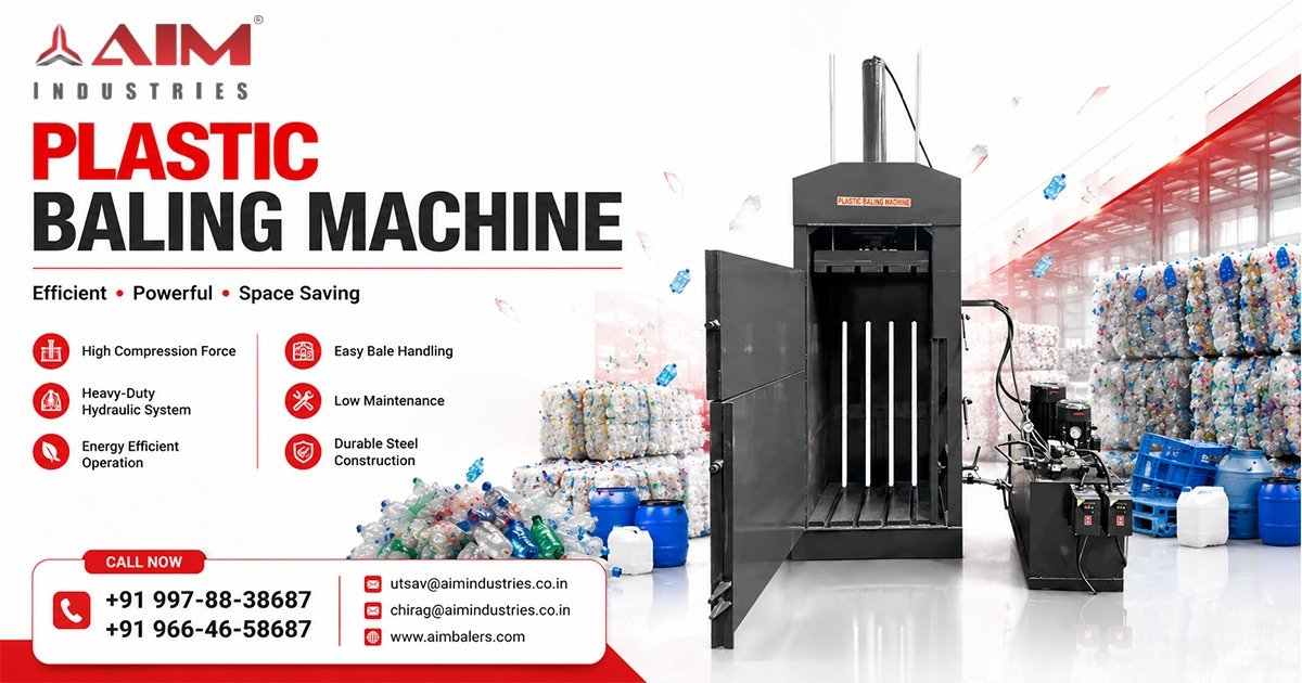 Premium Plastic Baling Machine in Gujarat
