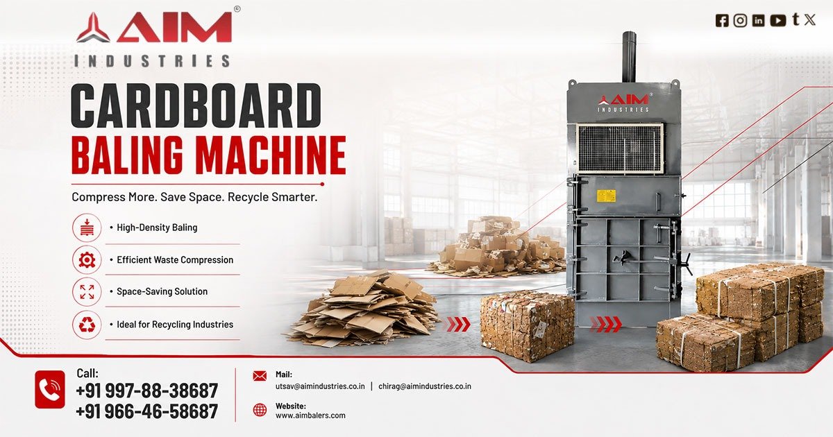 Cardboard Baling Machine in Telangana