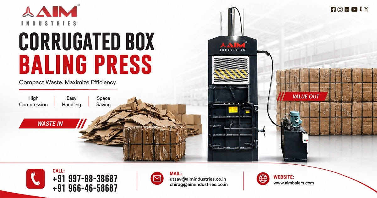 Corrugated Box Baling Press in Nigeria