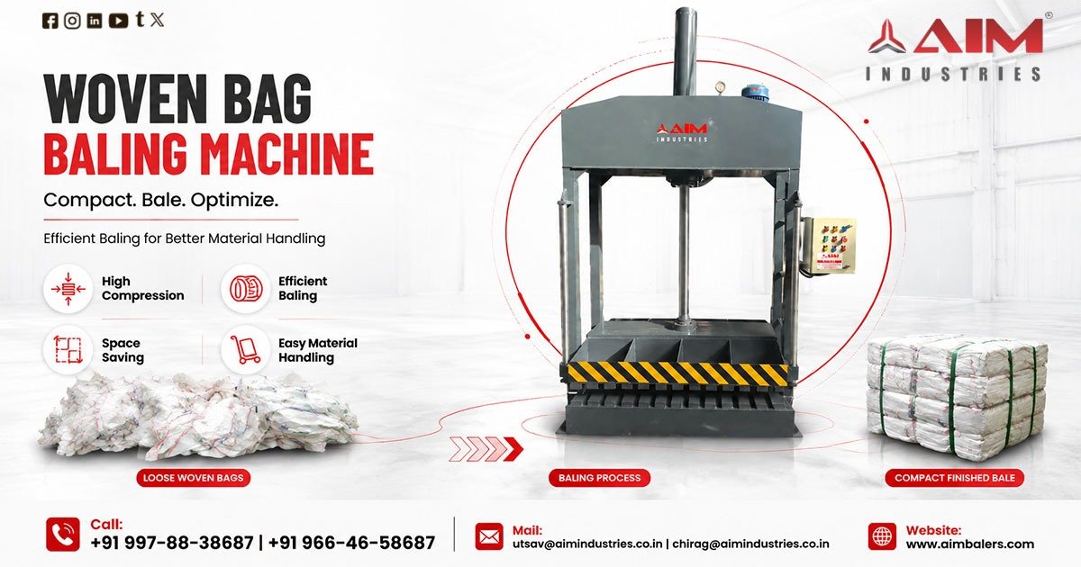 Woven Bag Baling Machine in Andhra Pradesh