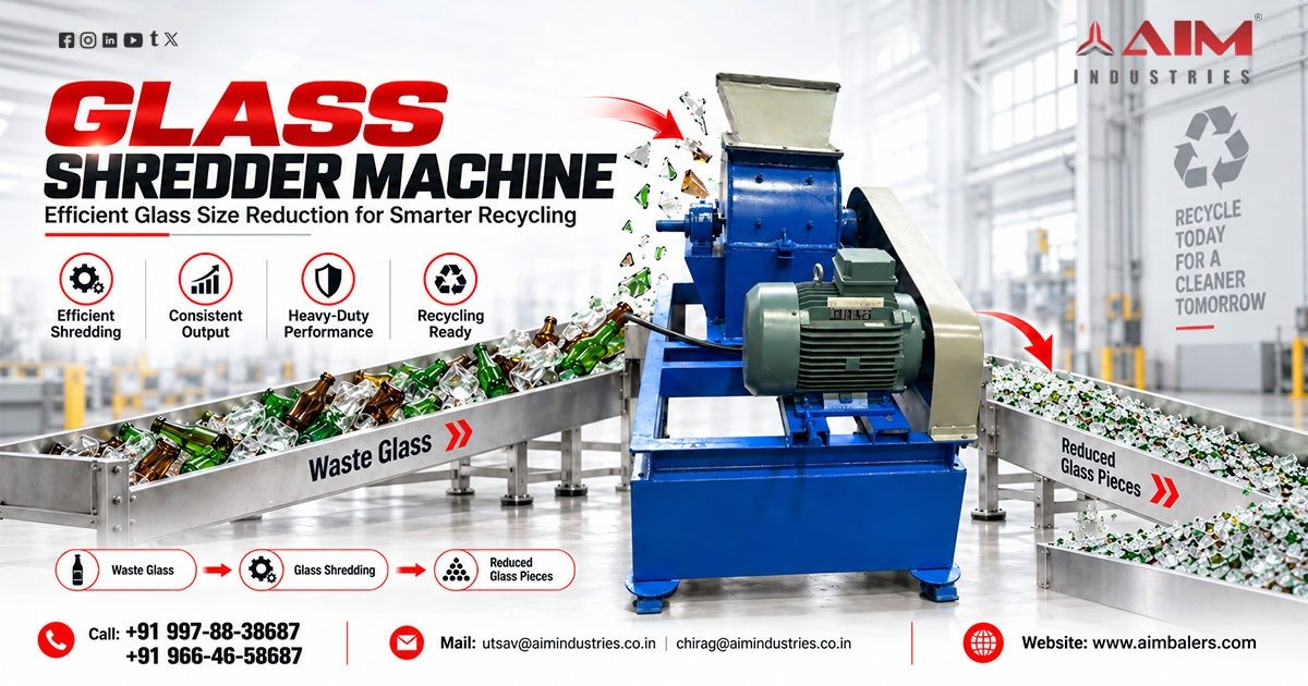 Glass Shredder Machine in Chhattisgarh
