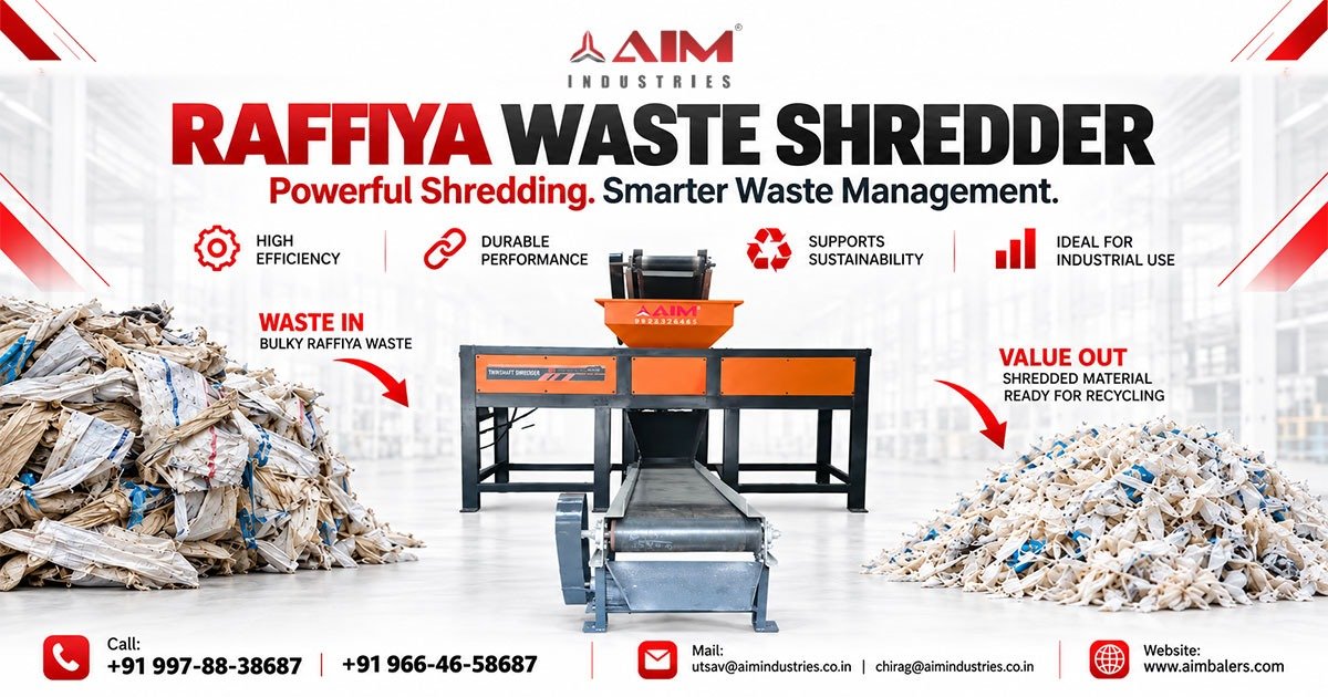 Raffia Bag Shredder Machine in Tunisia