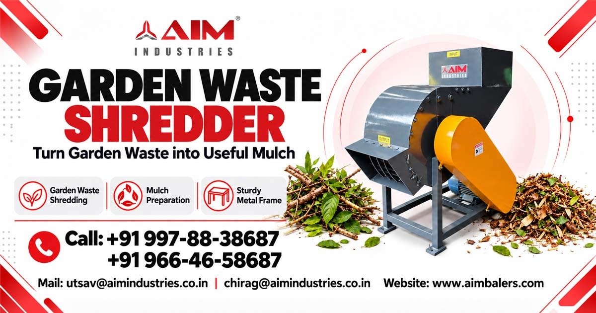 Garden Waste Shredder Machine in Maharashtra