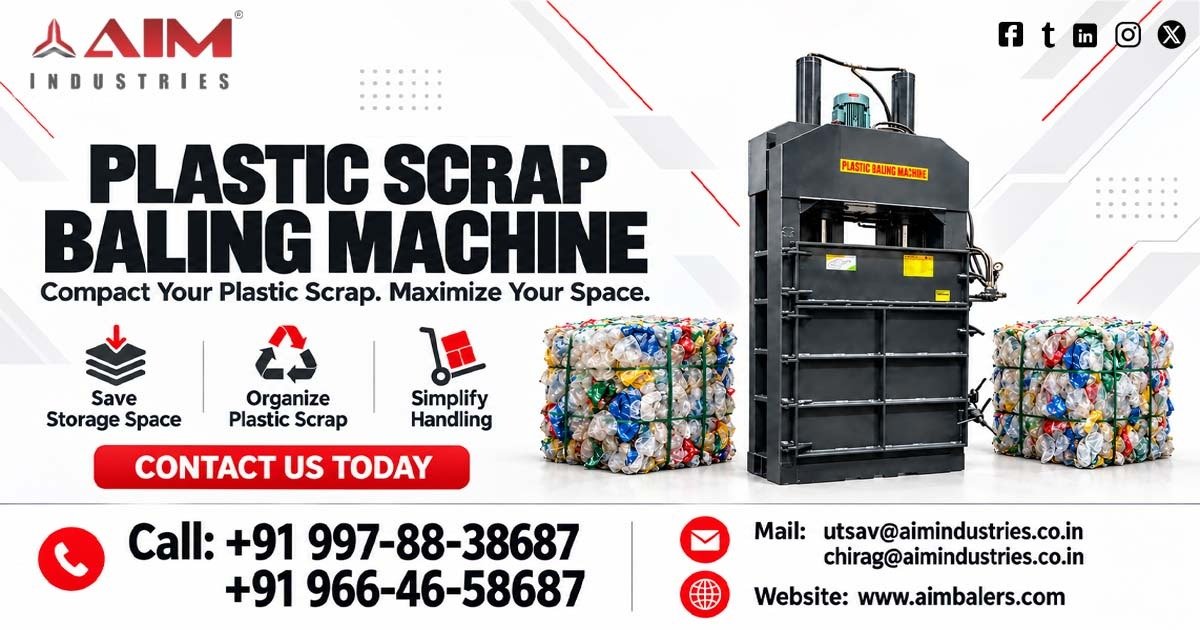 Plastic Scrap Baling Machine in Namibia