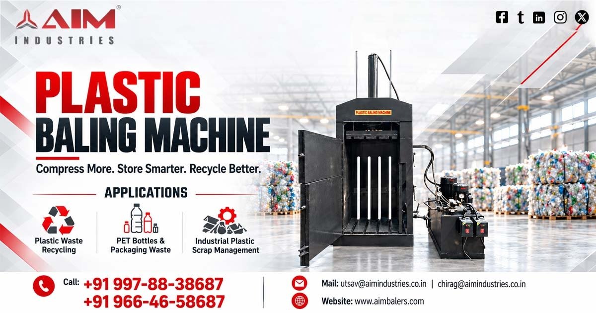 Plastic Baling Machine in Rajasthan