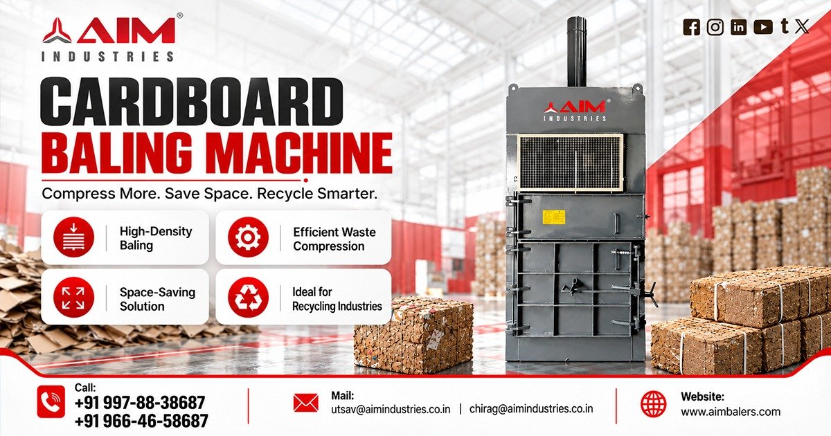 Cardboard Baling Machine in Uttar Pradesh