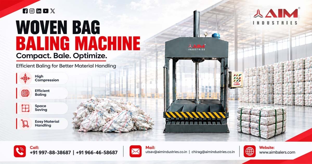 Woven Bag Baling Machine in West Bengal
