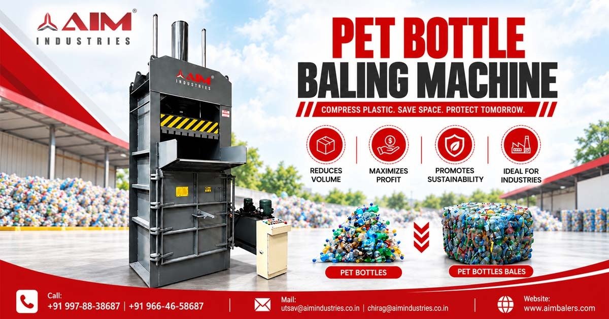PET Bottle Baling Machine in Botswana